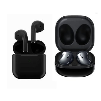 Buffer Buds Pro 5 Pro 5 Uyumlu Premium 2022 5.0 Gürültü Önleyici Kulak İçi Bluetooth Kulaklık Siyah