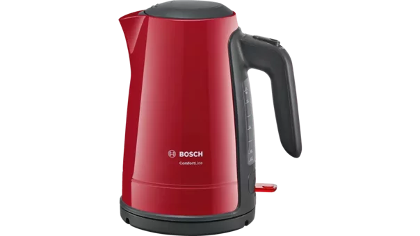 Bosch TWK6A013 ComfortLine Plastik 1.7 lt 2400 W Işıklı Modern Kırmızı Kettle