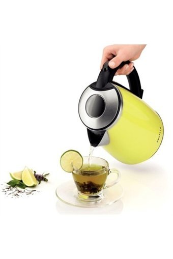 Profilo Paslanmaz Çelik 1.8 lt 2200 W Işıklı Klasik Sarı Kettle