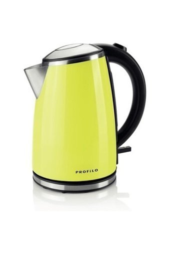 Profilo Paslanmaz Çelik 1.8 lt 2200 W Işıklı Klasik Sarı Kettle