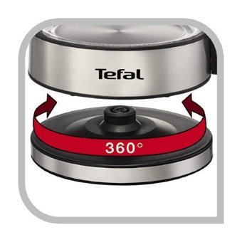 Tefal KI730D30 Cam 1.7 lt 2200 W Işıklı Klasik İnox Kettle