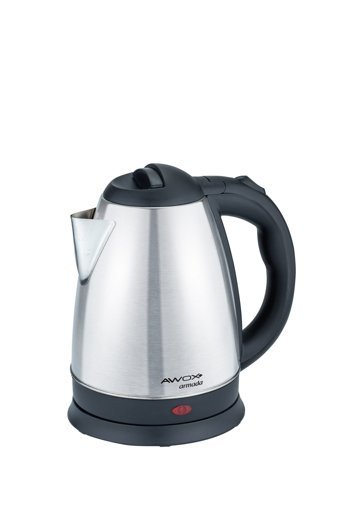 Awox Armada Paslanmaz Çelik 1.8 lt 2000 W Işıklı Klasik Siyah Kettle