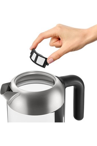 Philips HD9339/80 Cam 1.7 lt 2200 W Işıklı Klasik İnox Kettle