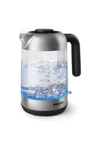 Philips HD9339/80 Cam 1.7 lt 2200 W Işıklı Klasik İnox Kettle