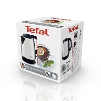 Tefal Good Value Plastik 1.7 lt 2000 W Işıklı Modern İnox Kettle