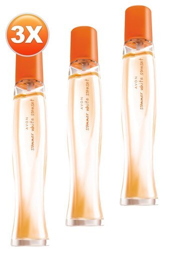 Avon Summer White Sunset EDT Kadın Parfüm 3x50 ml