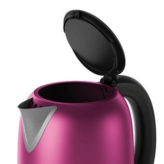 Altus AL 728 Çelik 1.7 lt 2000 W Işıklı Retro Pembe Kettle