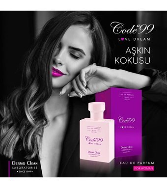 Dermo Clean Code 99 Love Dream EDP Kadın Parfüm 50 ml