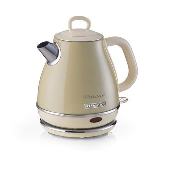 Ariete Vintage 2868 Çelik 1 lt 1630 W Işıklı Vintage Bej Kettle