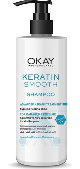 Okay Keratin Smooth Şampuan 500 ml