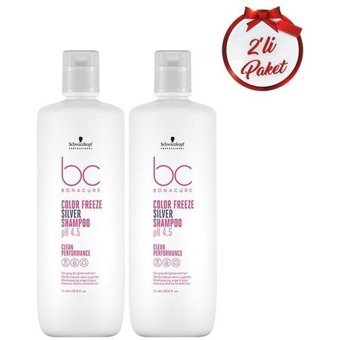 Schwarzkopf BC Clean Renk Koruyucu Şampuan 2x1000 ml
