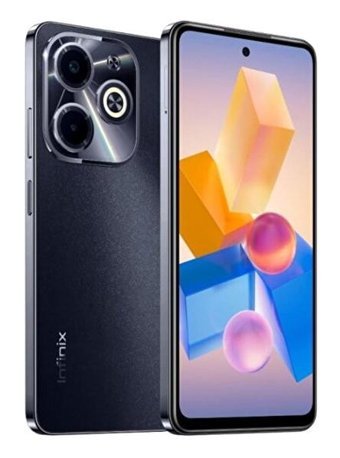 Infinix Hot 40i 128 GB Hafıza 8 GB Ram 6.56 inç 50 MP Çift Hatlı IPS LCD Ekran Android Akıllı Cep Telefonu Siyah