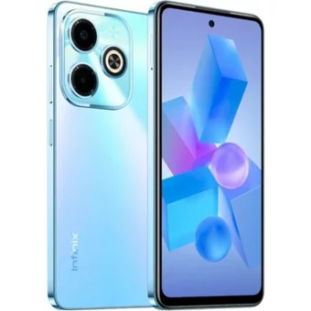 Infinix Hot 40i 256 GB Hafıza 8 GB Ram 6.56 inç 50 MP Çift Hatlı IPS LCD Ekran Android Akıllı Cep Telefonu Mavi