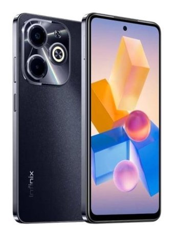 Infinix Hot 40i 256 GB Hafıza 8 GB Ram 6.56 inç 50 MP Çift Hatlı IPS LCD Ekran Android Akıllı Cep Telefonu Siyah