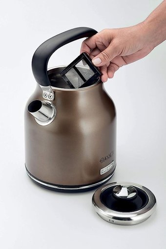 Ariete Klasika Çelik 1.7 lt 2000 W Işıklı Retro Bronz Kettle