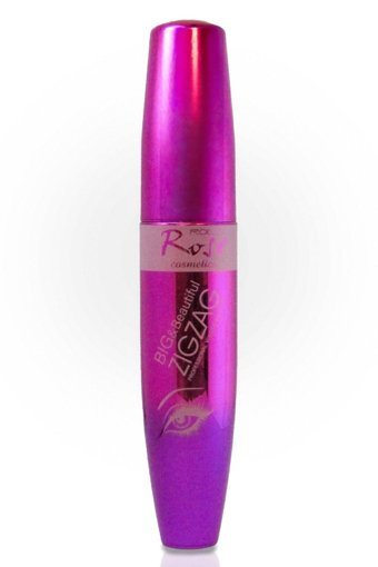 Rose Zigzag Siyah Maskara