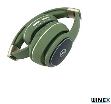 Winex Yk Led Kulak Üstü Bluetooth Kulaklık Yeşil