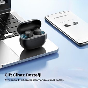 Soundpeats Mini Hs Kulak İçi Bluetooth Kulaklık Siyah