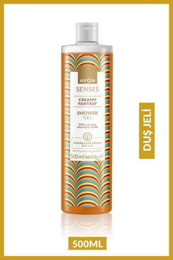 Avon Senses Badem Karamel Vanilya Duş Jeli 500 ml