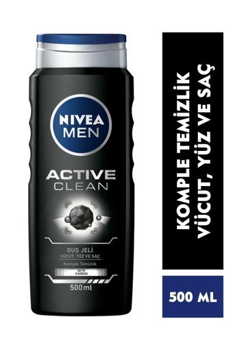 Nivea Active Clean Duş Jeli 500 ml