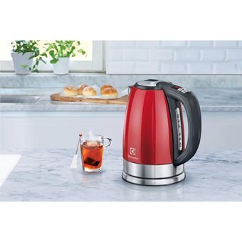 Electrolux EEWA7700 Çelik 1.7 lt 2400 W Işıklı Modern Kırmızı Kettle