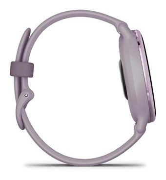 Garmin Vivoactive 5 Su Geçirmez 30.4 mm Silikon Kordon Yuvarlak Unisex Akıllı Saat Mor