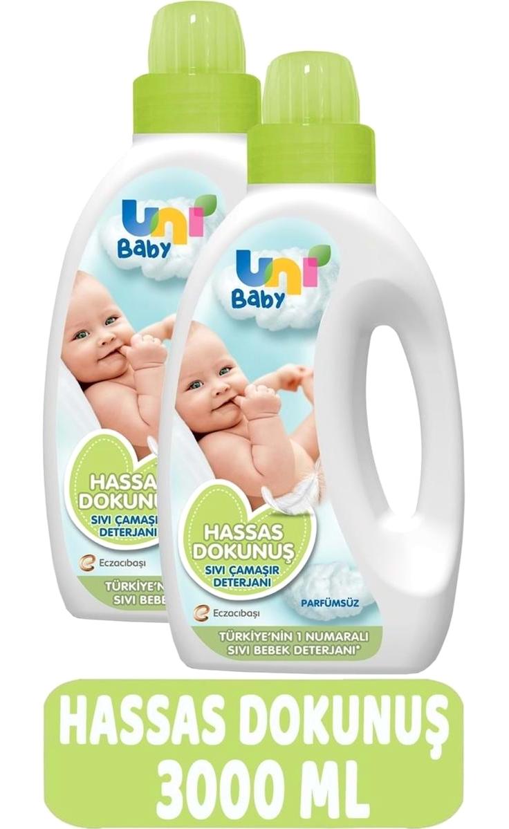 Uni Baby Hassas Dokunuş 2x1500 ml Sıvı Çamaşır Deterjan
