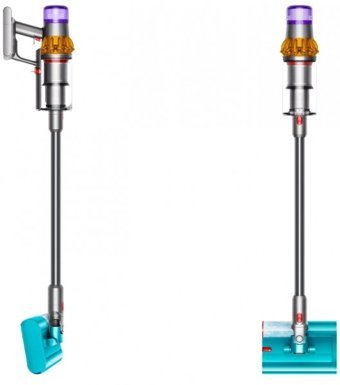 Dyson V15S Detect Submarine Islak Kuru Kablosuz Şarjlı Dikey Süpürge