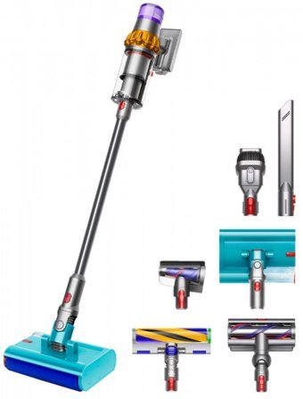 Dyson V15S Detect Submarine Islak Kuru Kablosuz Şarjlı Dikey Süpürge