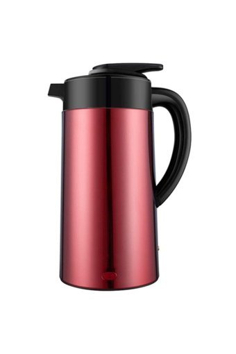 Ezere Termoçay Çelik 2 lt 1000 W Işıklı Modern Kırmızı Kettle