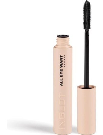 Inglot All Eye Want Uzunluk Veren Siyah Maskara