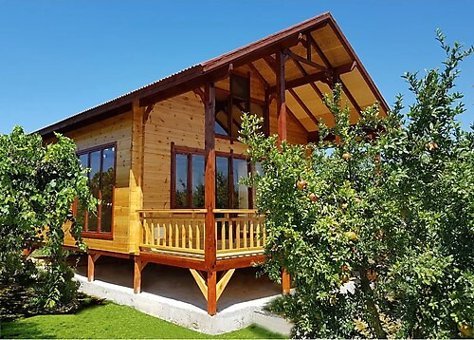 Masif Ev Karya Ahşap 60 m² Prefabrik Ev