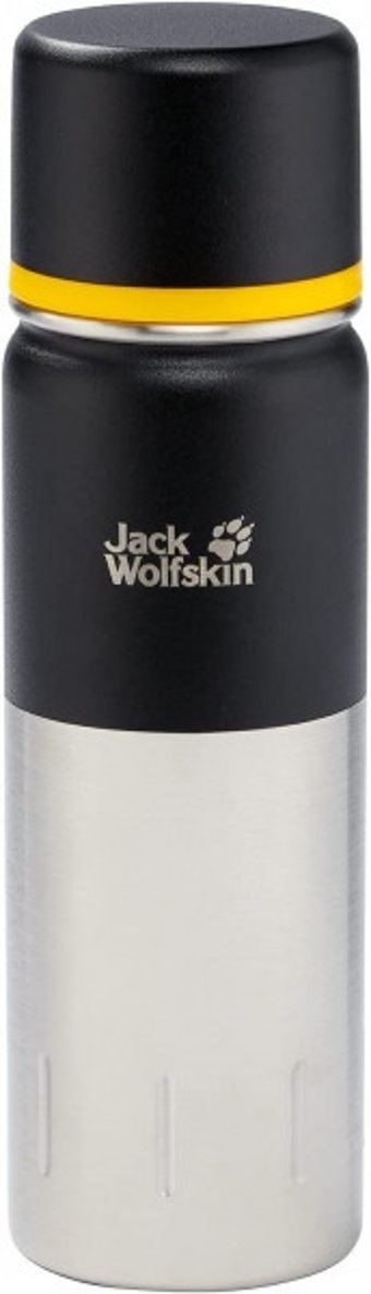 Jack Wolfskin Wolfskin Kolima Paslanmaz Çelik 500 ml Outdoor Termos Siyah