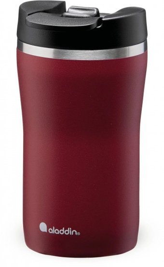 Aladdin Cafe Thermavac Leak Paslanmaz Çelik 250 ml Bardak Termos Bordo