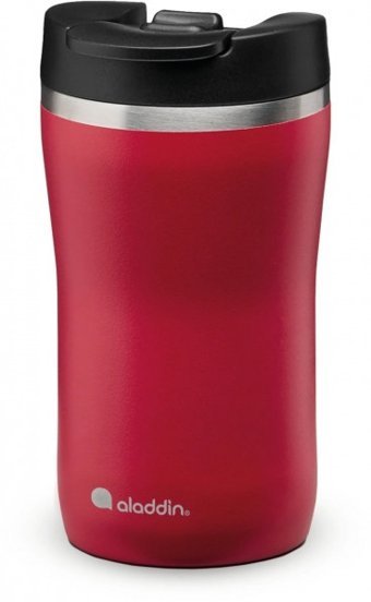 Aladdin Cafe Thermavac Leak Paslanmaz Çelik 250 ml Bardak Termos Kırmızı