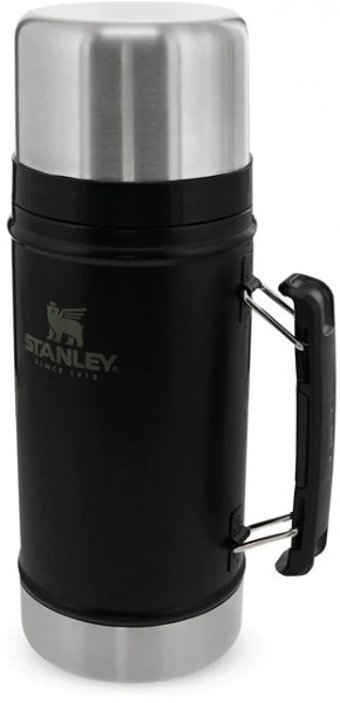 Stanley Klasik Legendary Food Jar Paslanmaz Çelik 940 ml Yemek Termosu Siyah