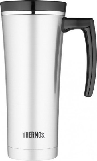 Thermos NS-100 Paslanmaz Çelik 470 ml Bardak Termos Gri