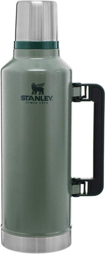 Stanley Klasik Legendary Paslanmaz Çelik 2.3 lt Outdoor Termos Yeşil