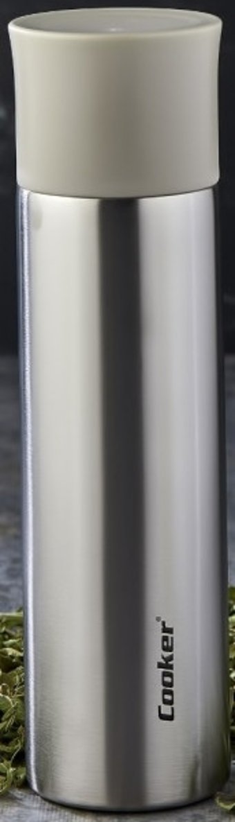 Cooker CKR-2074 Paslanmaz Çelik 750 ml Outdoor Termos Bej