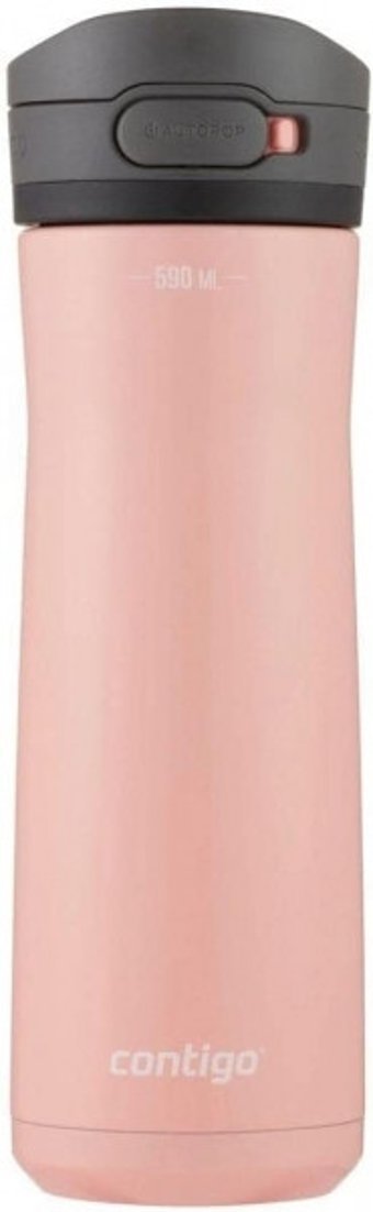 Contigo Jackson Autopop Paslanmaz Çelik 590 ml Matara Termos Pembe
