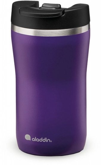 Aladdin Cafe Thermavac Leak Paslanmaz Çelik 250 ml Bardak Termos Mor