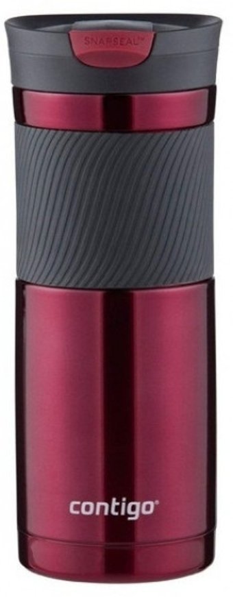 Contigo Byron Snapseal Paslanmaz Çelik 590 ml Bardak Termos Bordo