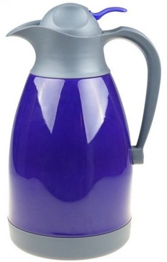 Bambum Aspira Paslanmaz Çelik-Plastik 1.5 lt Çaydanlık Termos Lacivert