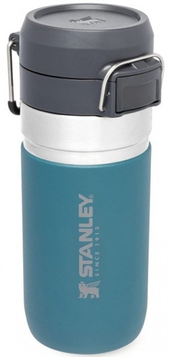 Stanley Go Quick Flip Water Bottle Paslanmaz Çelik 470 ml Outdoor Termos Mavi