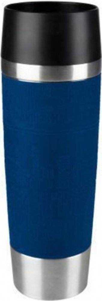 Tefal Travel Paslanmaz Çelik-Silikon 500 ml Bardak Termos Mavi