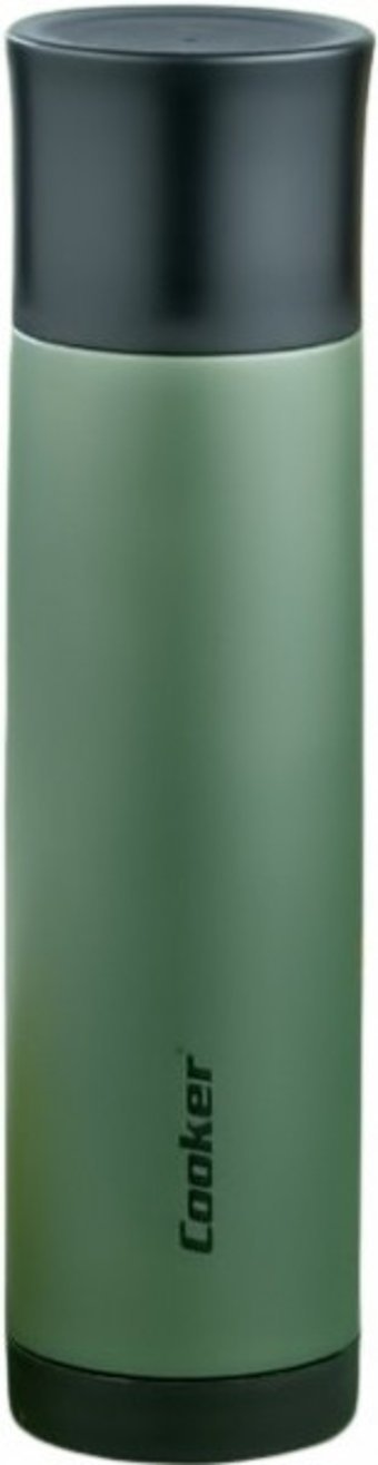 Cooker Soldier CKR-2062 Paslanmaz Çelik 500 ml Bardak Termos Yeşil