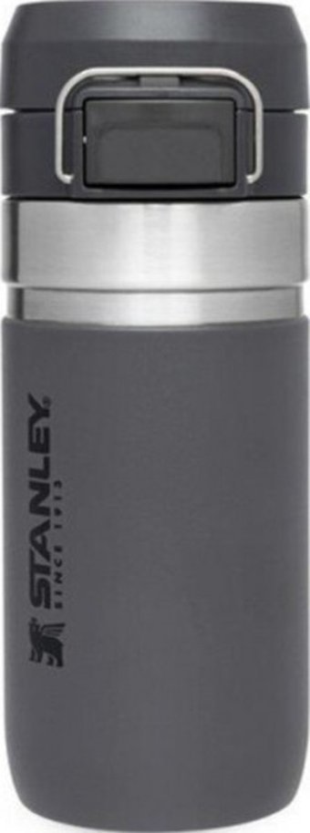 Stanley Go Quick Flip Water Bottle Paslanmaz Çelik 470 ml Outdoor Termos Antrasit
