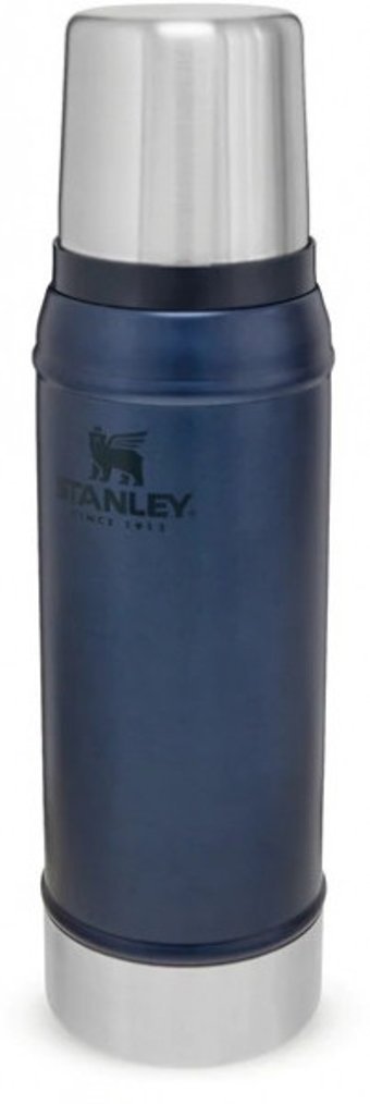 Stanley Klasik Legendary Paslanmaz Çelik 750 ml Outdoor Termos Koyu Mavi