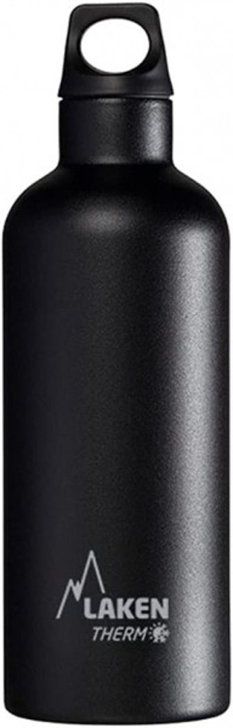 Laken Futura TE5 Paslanmaz Çelik 500 ml Outdoor Termos Siyah