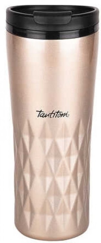 Tantitoni Ginger FY-EM05 Paslanmaz Çelik 470 ml Bardak Termos Pembe